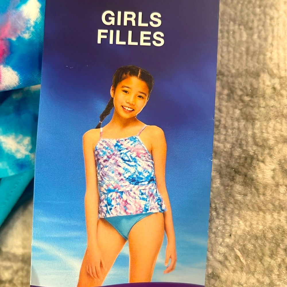 Sz 12 Speedo 2 Piece Swimsuit